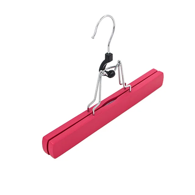 Clothes Rack Skirt Clip Non Slip Clothing Store Household Multifunctional Red - Shop at LoveMi
