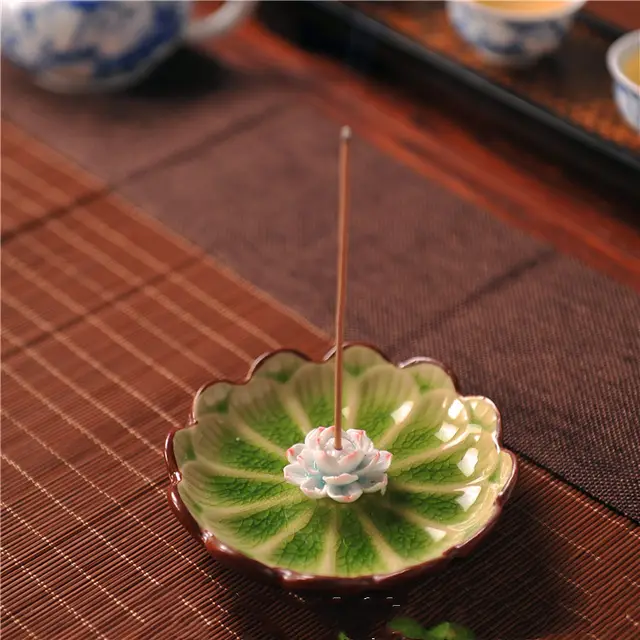 Ceramic Wire Aromatherapy Stove Home Furnishings Pink Green - Shop at LoveMi