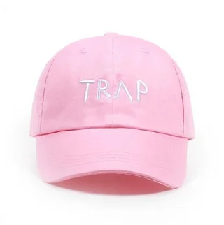 Fashion Outdoor Shade Embroidery Baseball Cap - Pink
