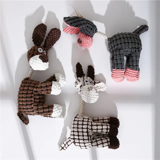 Manufacturer Pet Plush Toy Corn Plush Dog Molar Tooth Donkey Vocalizing Toy Set - Shop at LoveMi