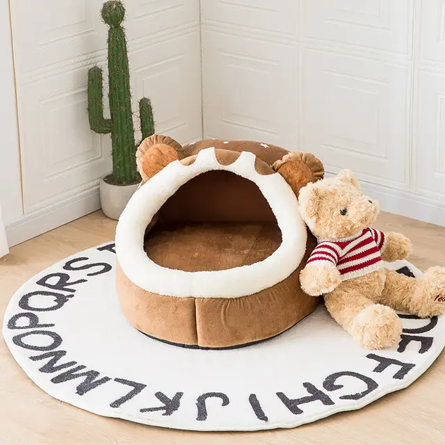 Universal Teddy Small Pet Removable And Washable Pet Supplies Brown - Shop at LoveMi