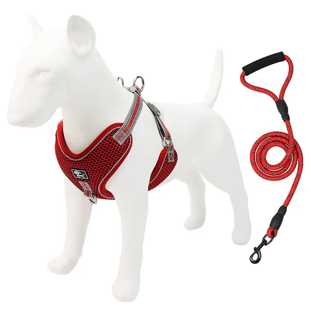 Pet chest Strap Dog Traction Rope Red - Shop at LoveMi