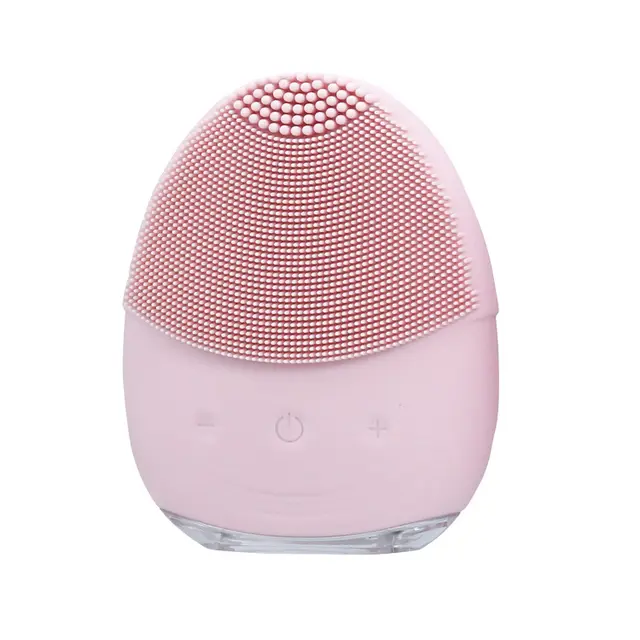 Silicone Wireless Charging Facial Washing Machine Pink - Shop at LoveMi