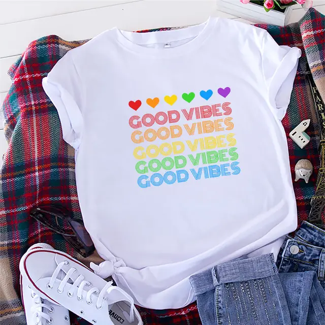 Love Short sleeved T shirt Women White - Shop at LoveMi