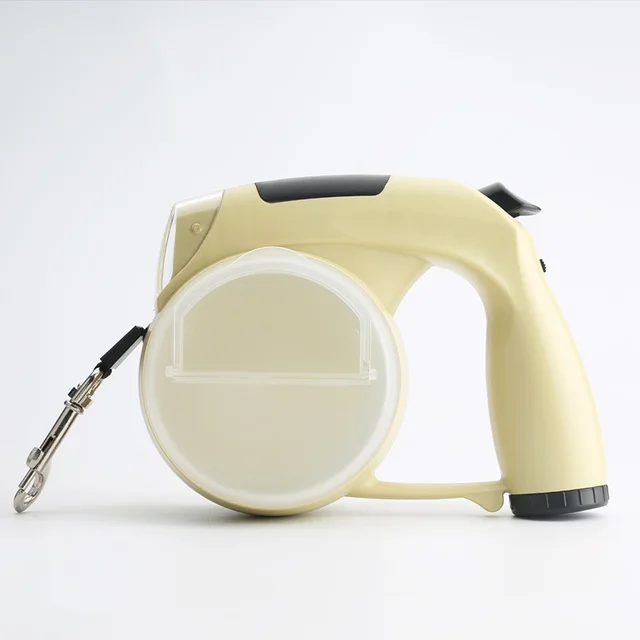 Dog Rope Automatic Retractable Traction Rope Tractor Yellow - Shop at LoveMi