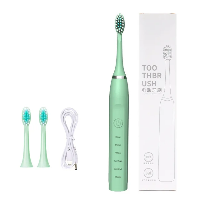 Dental Flusher Rechargeable Automatic Ultrasonic Adult Electric Toothbrush G - Shop at LoveMi