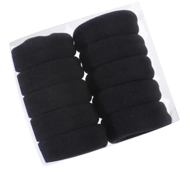 High Elasticity Simple Hair Rope Jewelry 10Pcs - Shop at LoveMi