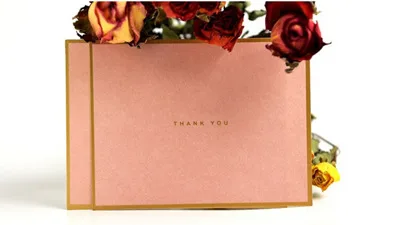 Quartet Bronzing Border Business Blessing Small Card Korea Creative Mini Tanabata Valentine's Day Message Thank You Card Blue - Shop at LoveMi