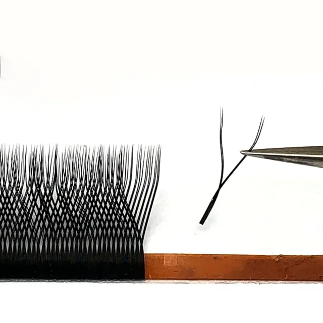 YY Semi finished Eyelashes 3D Flowering Eyelashes Semi finished Eyelashes Grafting Eyelashes 0.05D - Shop at LoveMi