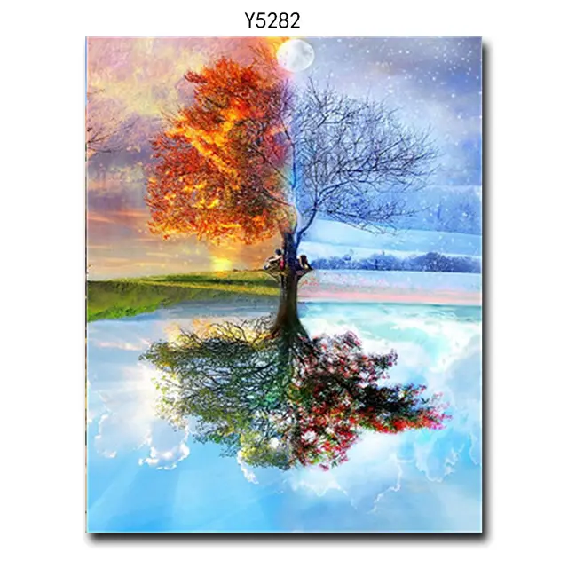 Digital Oil Painting Decorative Painting Hand Painted Oil Painting - Shop at LoveMi