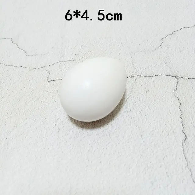 Easter Bird's Nest Egg Decoration Simulation Cute Small Ornaments White Wooden Egg - Shop at LoveMi