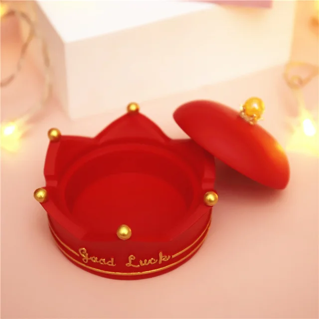 Lan Xu Angel Geometric Ashtray Creator Red - Shop at LoveMi
