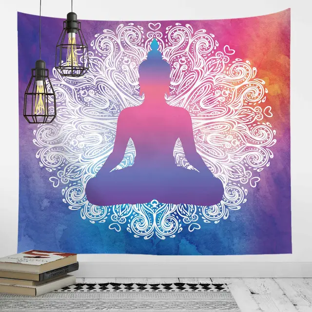 Nordic Background Cloth Background Wall Digital Printing Tapestry Yoga Meditation Home Decoration Tapestry - Shop at LoveMi
