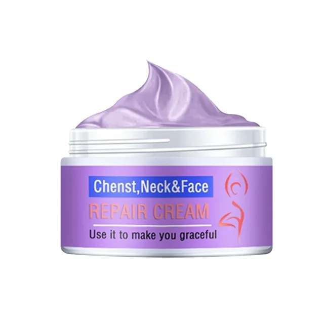 Instant Firmly Neck Face Cream Moisturizing Lifting Firming Nourishing Anti Wrinkle Whitening Cream Purple - Shop at LoveMi
