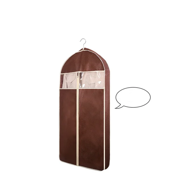 Dust Cover For Coat And Fur Clothes New Three Dimensional Coffee - Shop at LoveMi