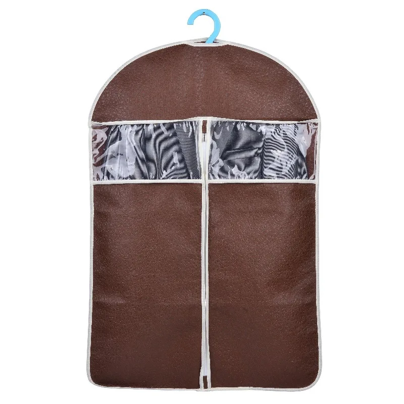 Dust Cover For Coat And Fur Clothes - Plane Coffee