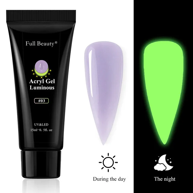 Nail Art Luminous Extension Glue Holder 3 Color - Shop at LoveMi