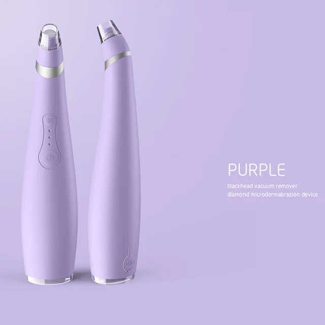 Electric Blackhead Cleaner Pore Blackhead Cleaner Purple - Shop at LoveMi