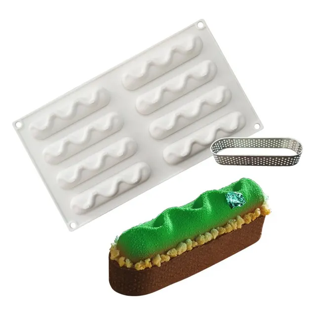 Silicone Molds Kit Tart Ring Cake Decorating Tools Round White - Shop at LoveMi