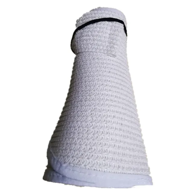 Straw Hat Rollable And Foldable Empty Top Hat White - Shop at LoveMi