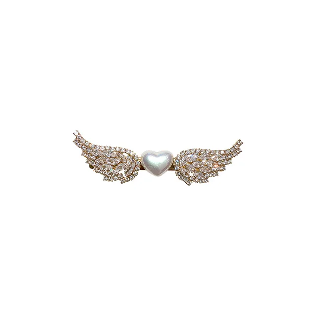 Fashionable and Cute Bangs Clip Side Clip Top Clip Hair Accessory Gold - Shop at LoveMi