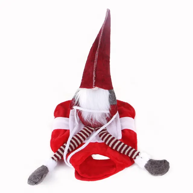 Pet Christmas Riding Transformation Costume Pet Products Costumes Cosplay Red - Shop at LoveMi