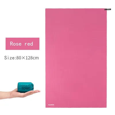 Naturehike Quick Drying Pocket Towel Can Not Afford Ball Sports Towel Rose Red - Shop at LoveMi
