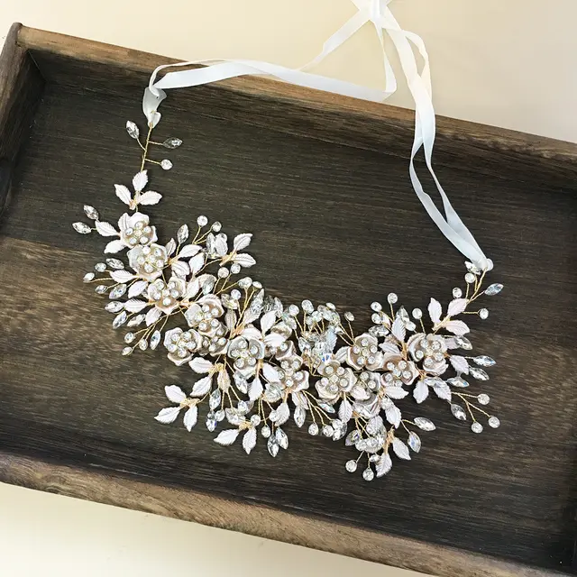 Wedding Dress, Hair Accessories, Headband Kc Gold - Shop at LoveMi