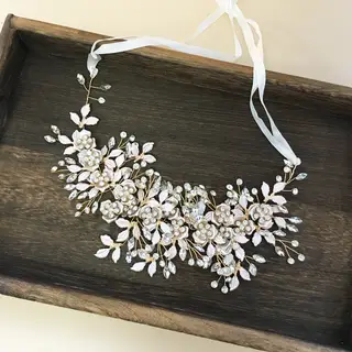 Wedding Dress, Hair Accessories, Headband - Kc Gold