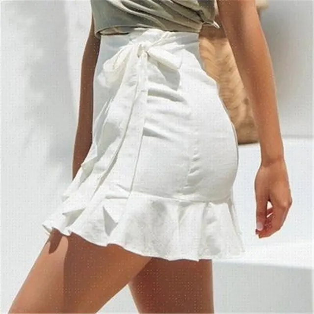 Skirts For Women Skirt dresses Casual Elegant Waisted White - Shop at LoveMi