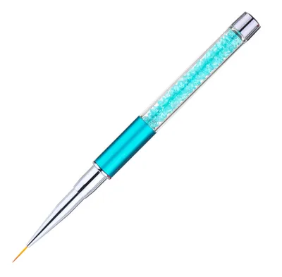 Nail Art Strass Acrilico Liner Brush Linee Francesi Strisce Sky Blue - Shop at LoveMi