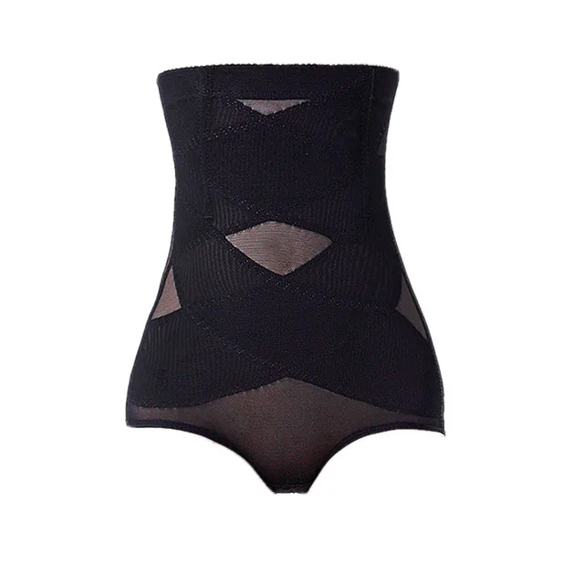 Abdominal Panties Women's Postpartum High Waist Tight Fitting Belly Seamless Waist Black - Shop at LoveMi