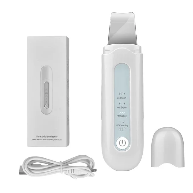 Electric Pore Cleaning Ultrasonic Peeling Machine White - Shop at LoveMi