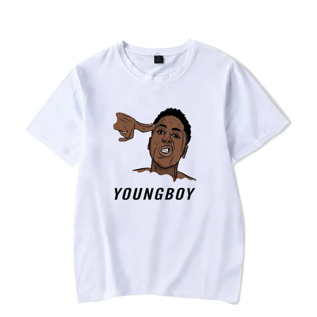 Men's and Women's Rappers Short sleeved T shirt C White - Shop at LoveMi