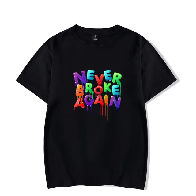 Men's and Women's Rappers Short sleeved T shirt E Black - Shop at LoveMi