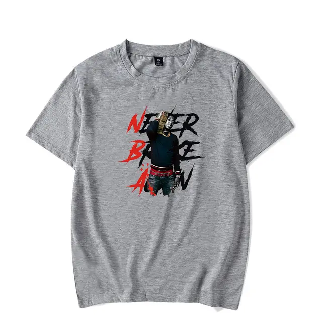 Men's and Women's Rappers Short sleeved T shirt L Gray - Shop at LoveMi