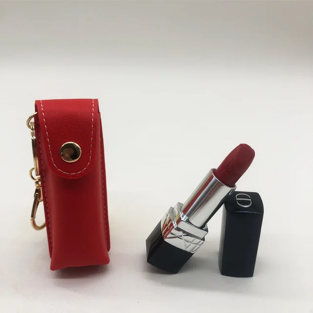 Customized Lip Gloss Lipstick Storage Set Bag Ornaments Red - Shop at LoveMi