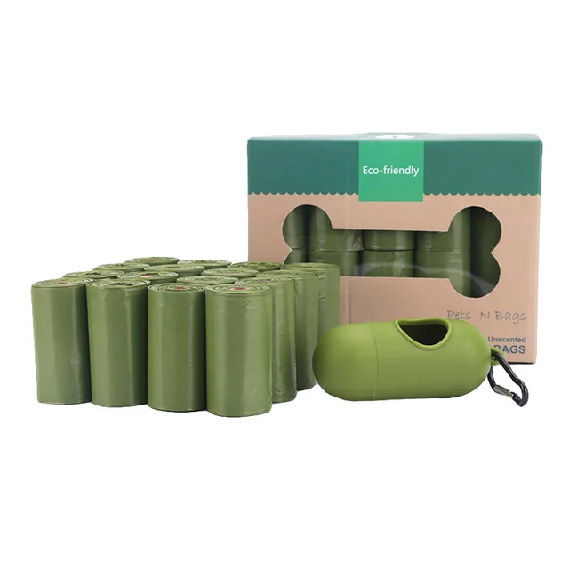 Pet Poop Bag Biodegradable Environmental Green - Shop at LoveMi