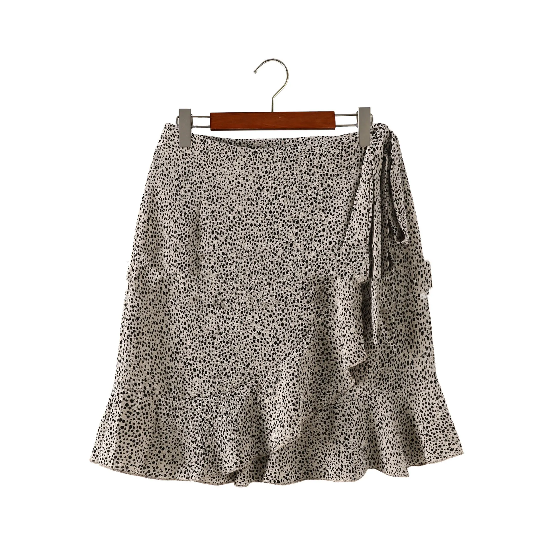 Irregular Loose Plus Size Mermaid Skirt - Coffee