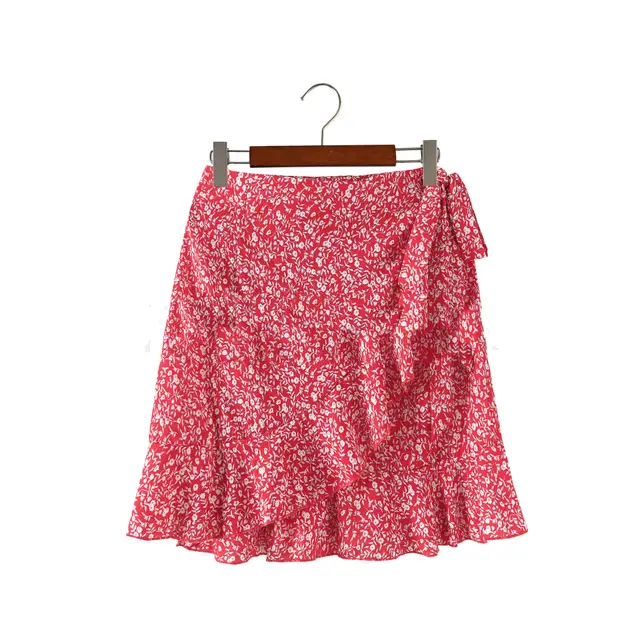 Irregular Loose Plus Size Mermaid Skirt Red B - Shop at LoveMi