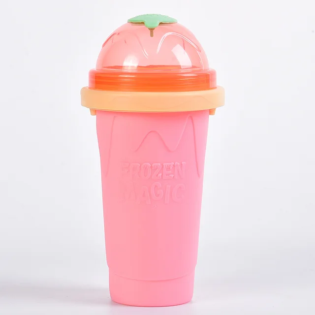 Net Celebrities Pinch The Into An Ice And Quickly Make A Smoothie Cup New Light Pink - Shop at LoveMi