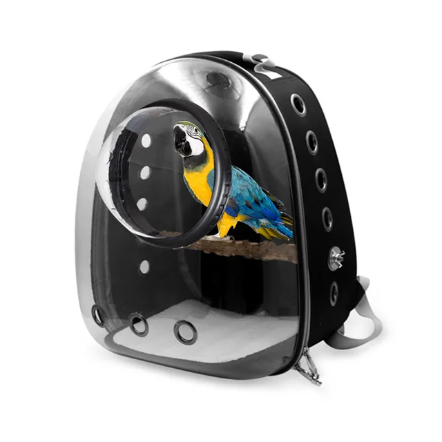 Pet Bag Myna Parrot Outing Carrying Bag Black - Shop at LoveMi