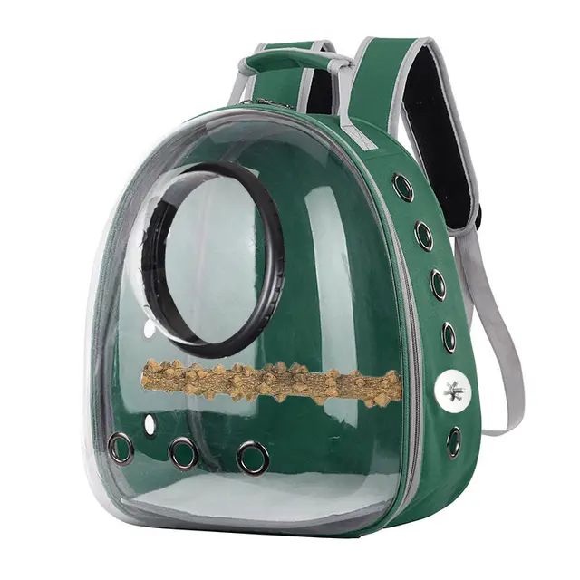 Pet Bag Myna Parrot Outing Carrying Bag Green - Shop at LoveMi