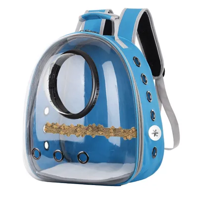 Pet Bag Myna Parrot Outing Carrying Bag Light Blue - Shop at LoveMi