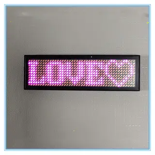 Work Badge, Brooch, Character Display, Luminous Driving License - Pink