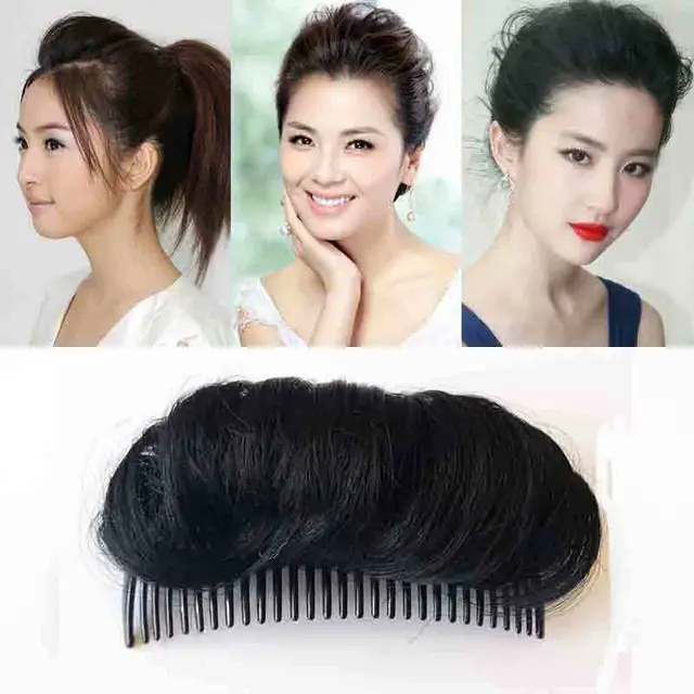 Korean Half Ball Head Coil Hair Device Headdress Black - Shop at LoveMi