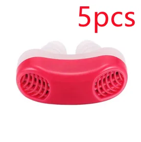 New Products Anti Snoring Device Anti Snore Clip Red 5Pcs - Shop at LoveMi