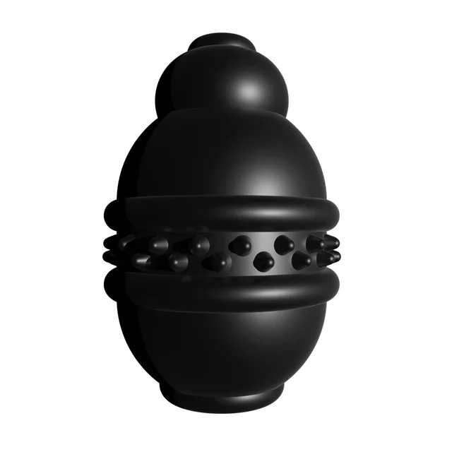 Creative Rubber Food Spilled Gourd Ball Dog Toy Black - Shop at LoveMi