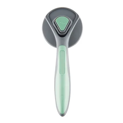Pet Slicker Grooming Brush Comb For Cats Small Middle Sized Dogs Must Buy in Fur Shedding Season Easy Clean Green - Shop at LoveMi