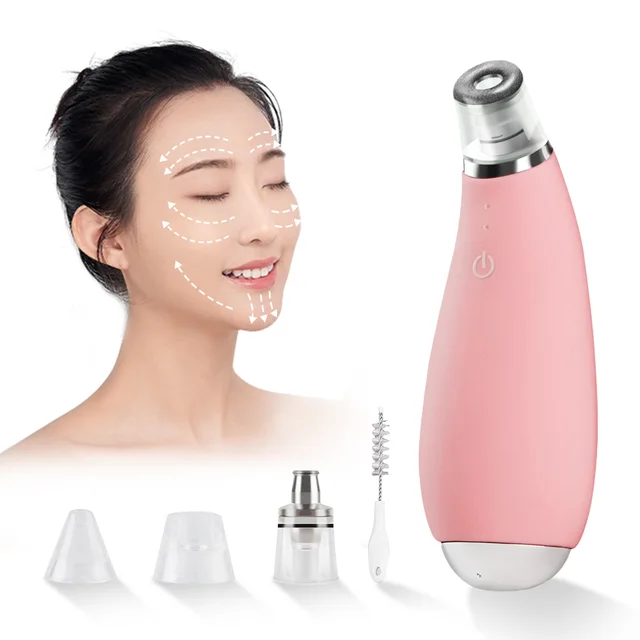 Exfoliating Pores Cleansing Artifact Electric Facial Cleansing Pink - Shop at LoveMi